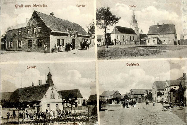 Postkarte Werbelin